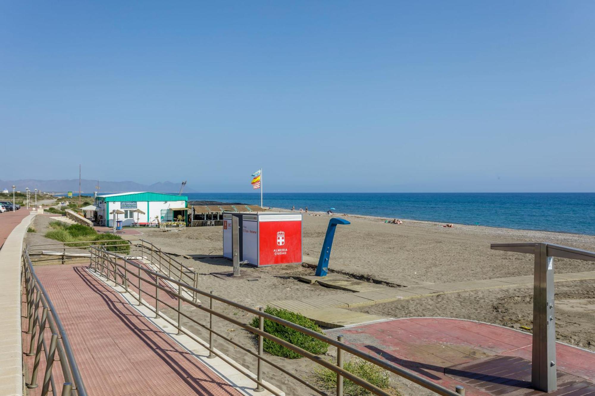 Bajo Primera Linea Playa, Retamar, Cabo De Gata, Wifi Ретамар Екстериор снимка